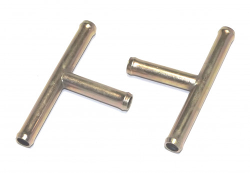 SKY PARTS SP6597 Трубка соединит. для шлангов Т-образн. d=8мм. (метал.)